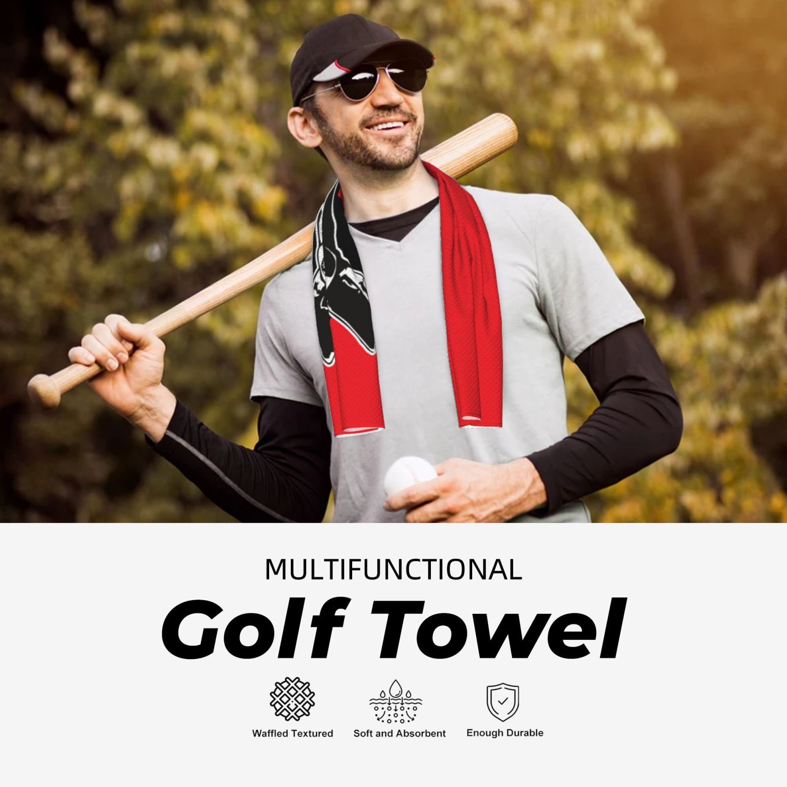 Xolos Tijuana Sports Towel CET2148 - Soccerfana