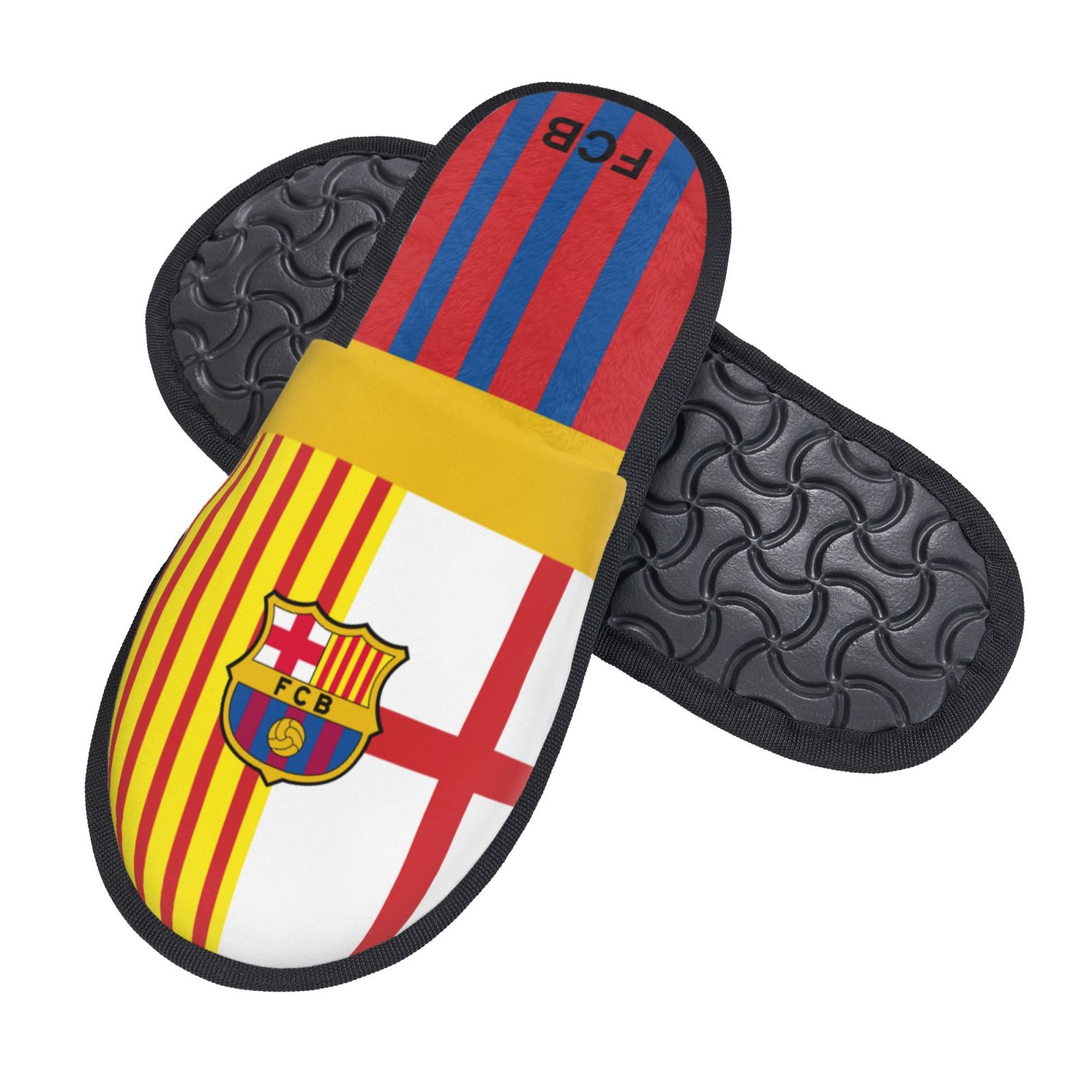 Barcelona Cotton Slippers FSP2318 - Soccerfana