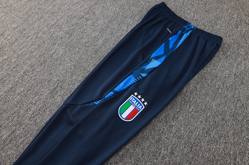 Italy Long Sleeve Track Suit 2024/25 MEN556 - Soccerfana