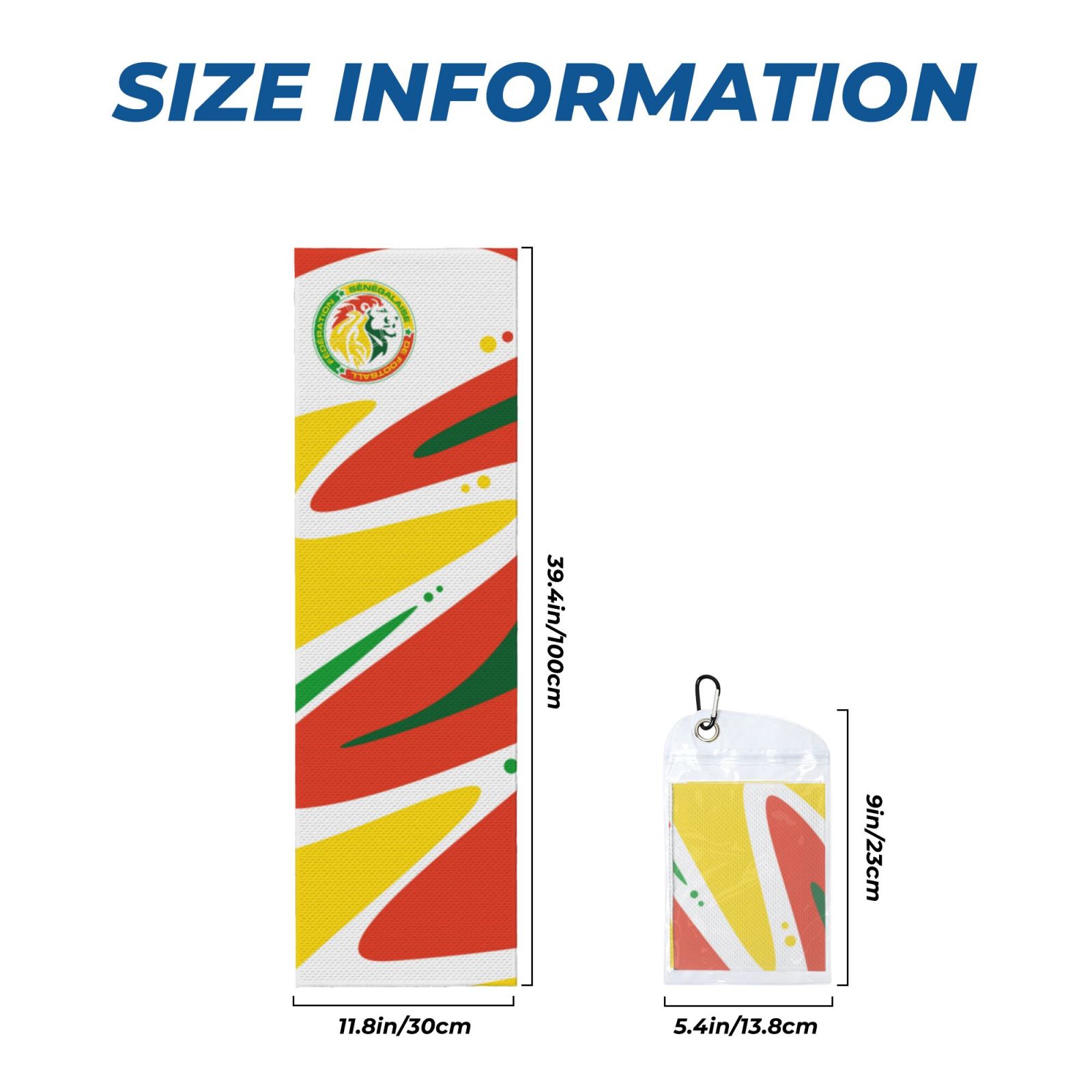 Senegalese Football Federation Sports Towel CET2123 - Soccerfana