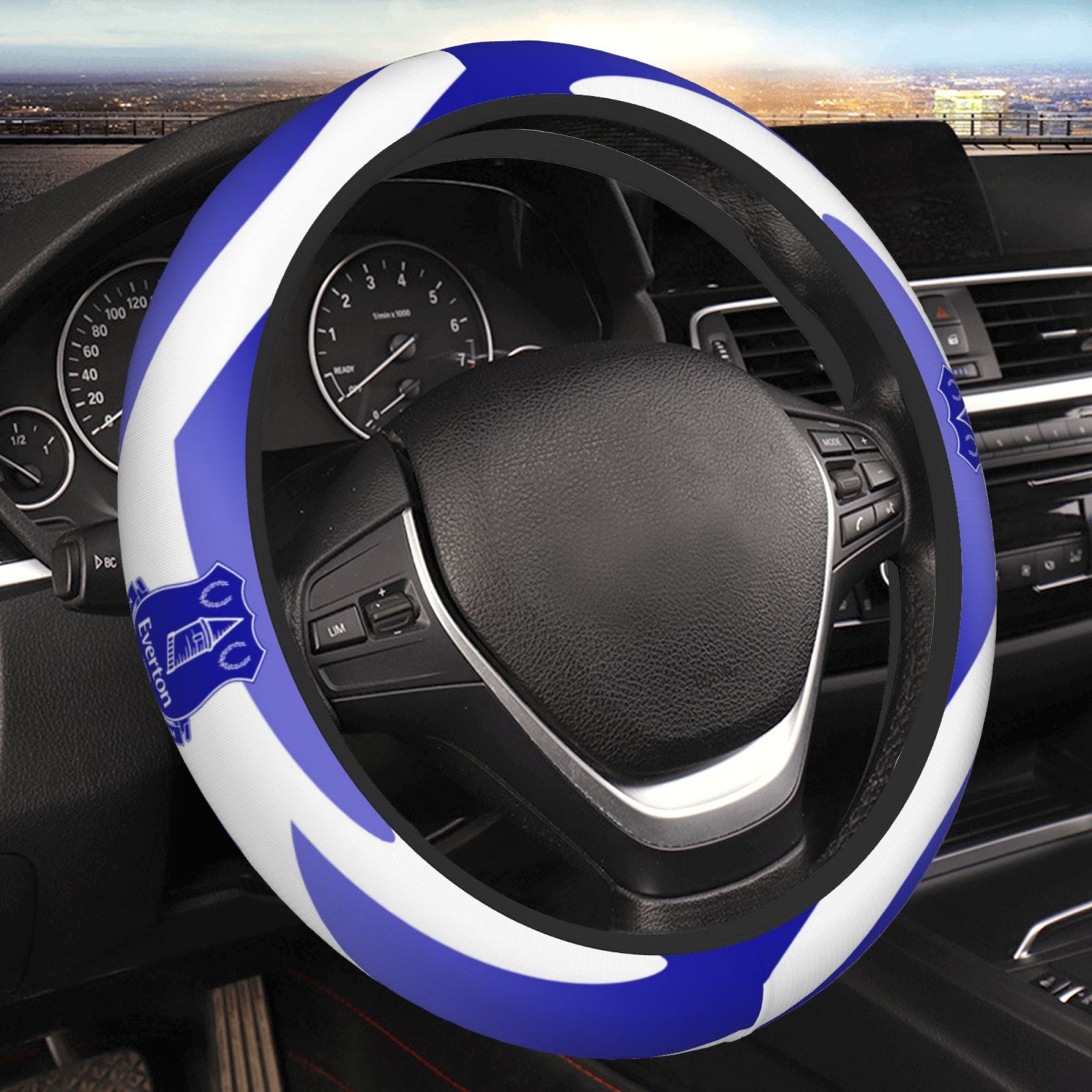 Everton Steering Wheel Cover ESW2436 - Soccerfana