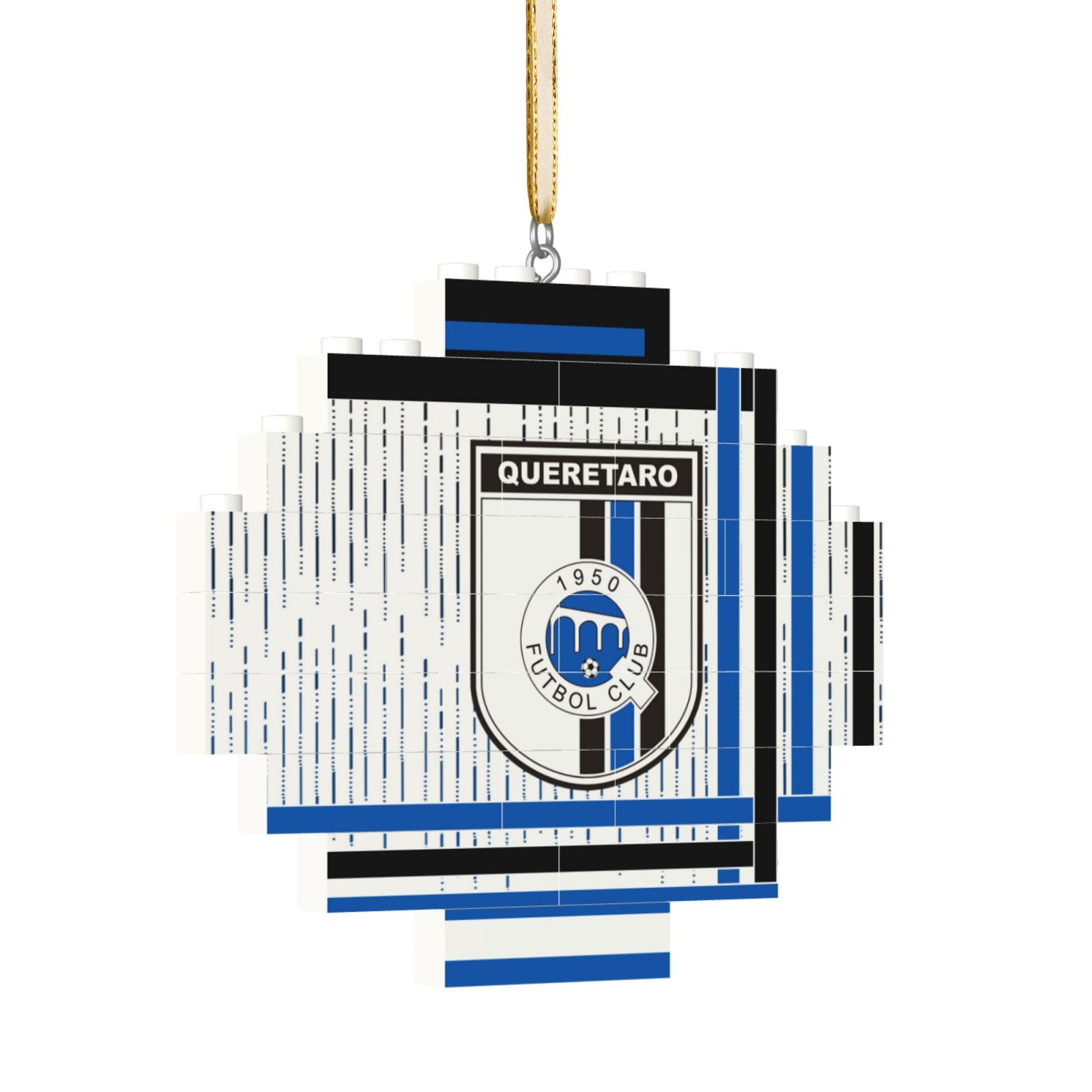 Queretaro Building Block Puzzle Ornament BBP2183 - Soccerfana