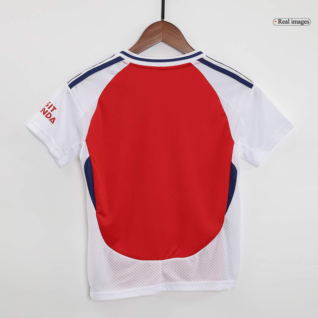 Kid's Arsenal Home Jersey+Shorts 2024/25 - Soccerfana