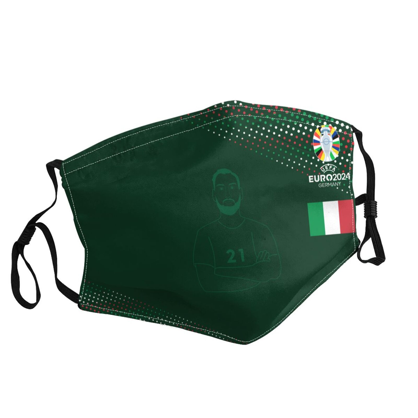 Italy EURO 2024 Adult Dust Mask DMK1747 - Soccerfana