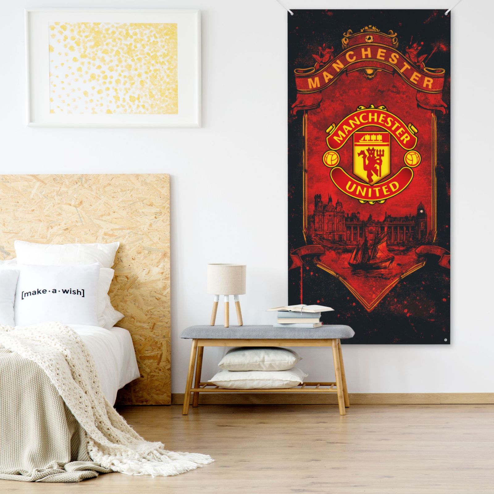 Manchester United Door Cover Decorated Banner DCB2805 - Soccerfana