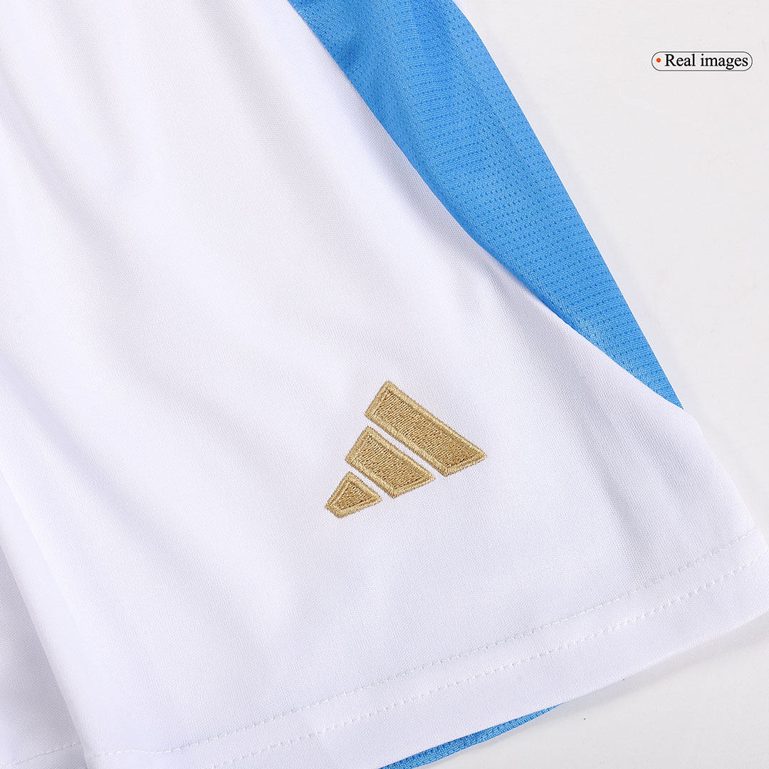 Kid's Argentina Home Jersey+Shorts Copa America 2024 - Soccerfana