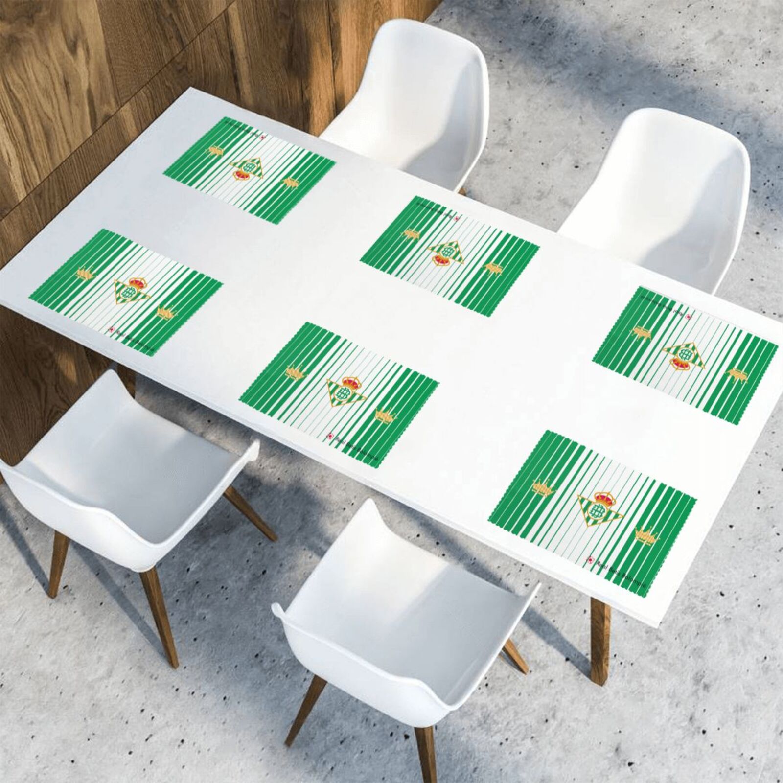Real Betis Placemat Set Of 6 PFD2288 - Soccerfana