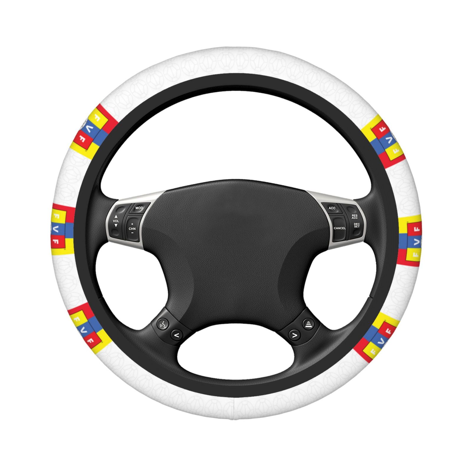 Venezuela Steering Wheel Cover ESW2411 - Soccerfana