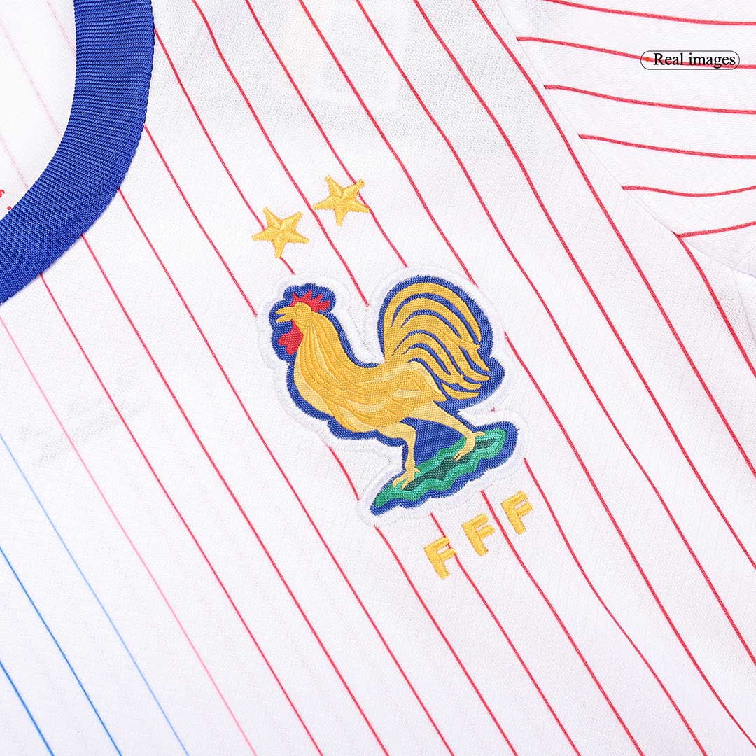 Kid's France Away Jersey+Shorts EURO 2024 - Soccerfana