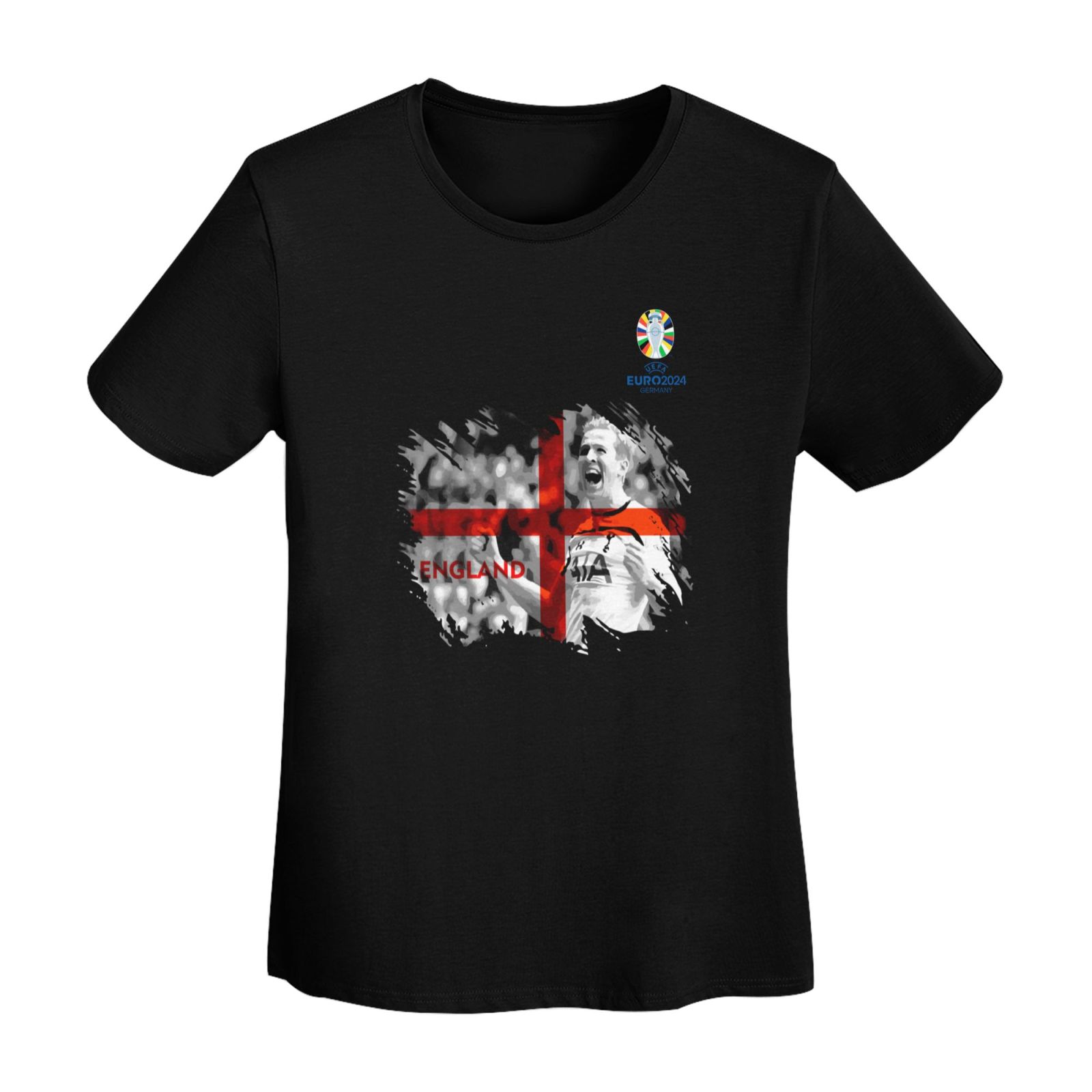 Woman's England EURO 2024 Basic Short Sleeve T-Shirt WBT1712 - Soccerfana