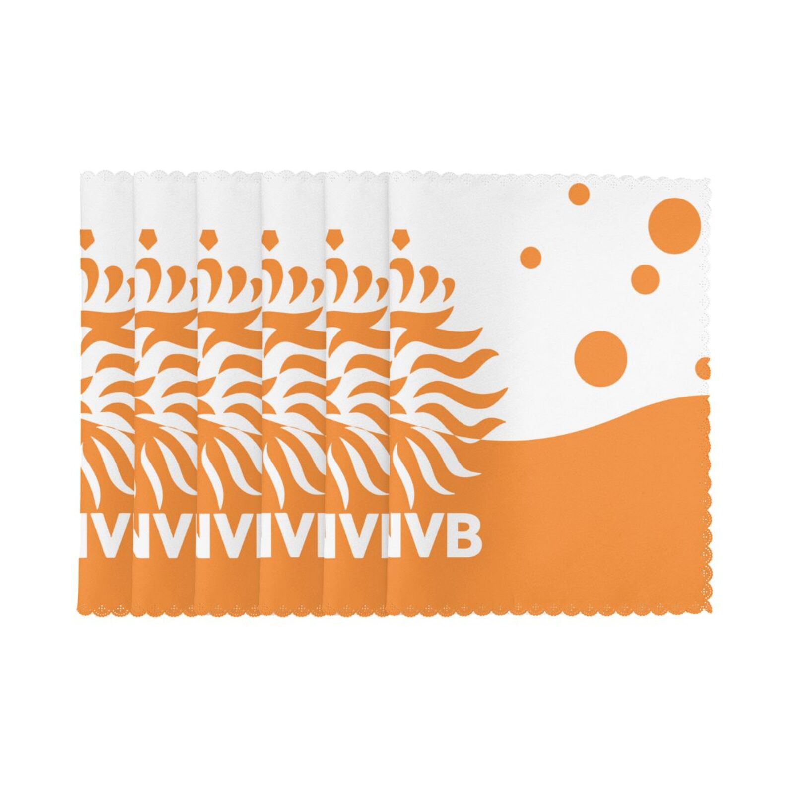Netherlands Placemat Set Of 6 PFD2055 - Soccerfana