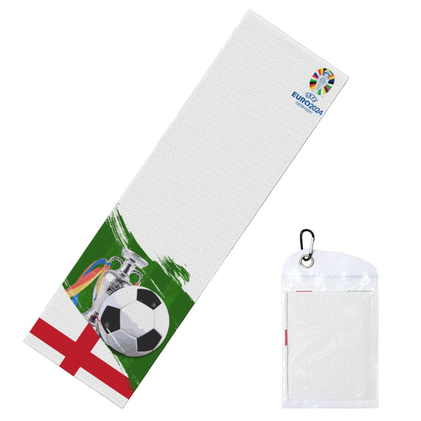 England EURO 2024 Cold Exercise Towel CET1692 - Soccerfana