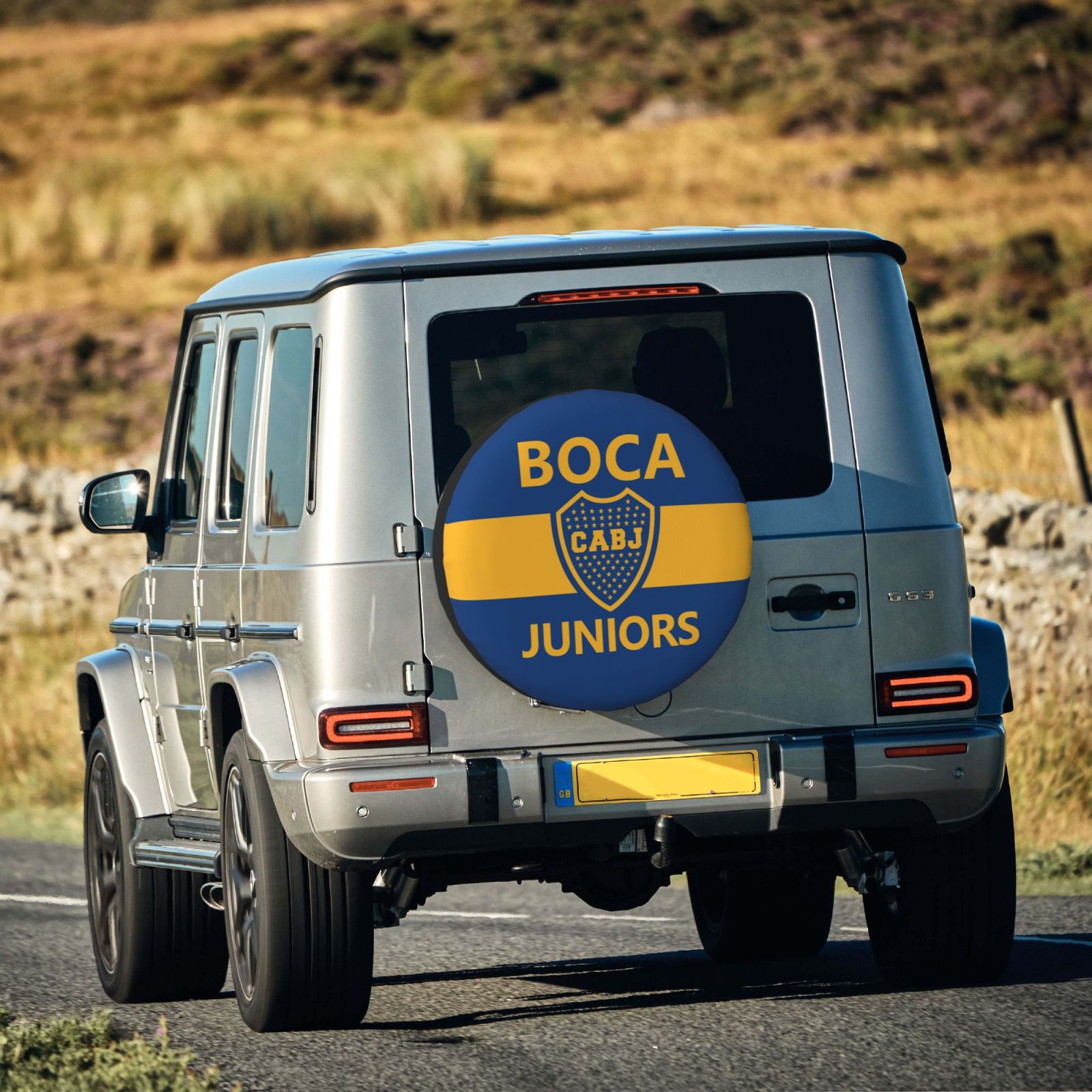 Boca Juniors Car Tire Dust Cover TIC2779 - Soccerfana
