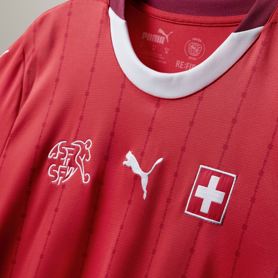 Switzerland Home Jersey EURO 2024 - Soccerfana
