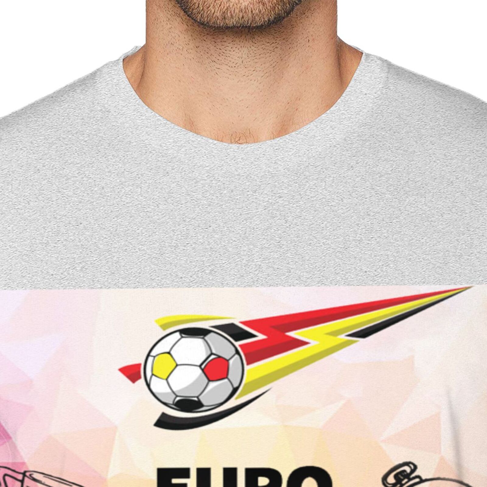 Men's Germany EURO 2024 Basic Short Sleeve T-Shirt BST1771 - Soccerfana