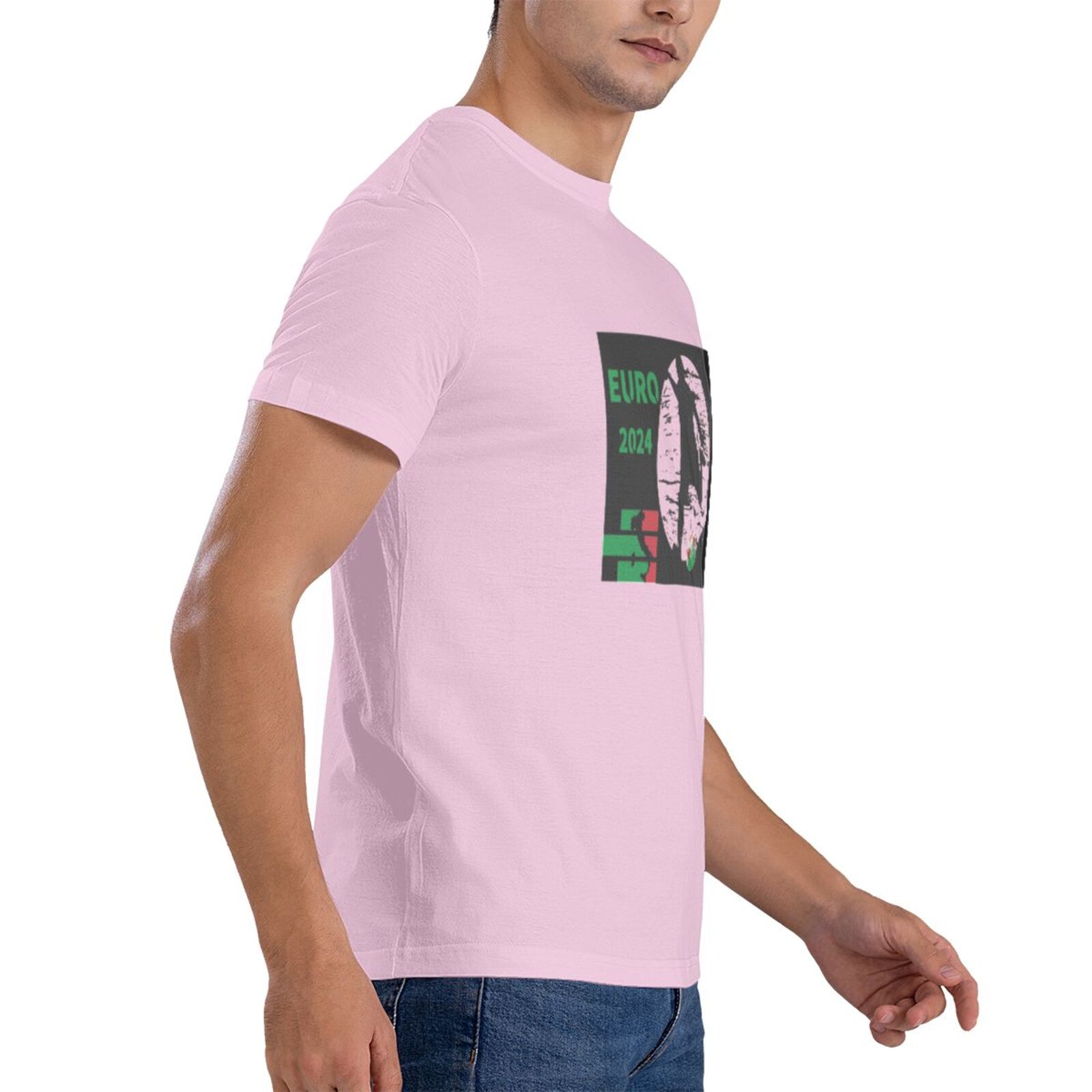 Men's Italy EURO 2024 Basic Short Sleeve T-Shirt BST1751 - Soccerfana