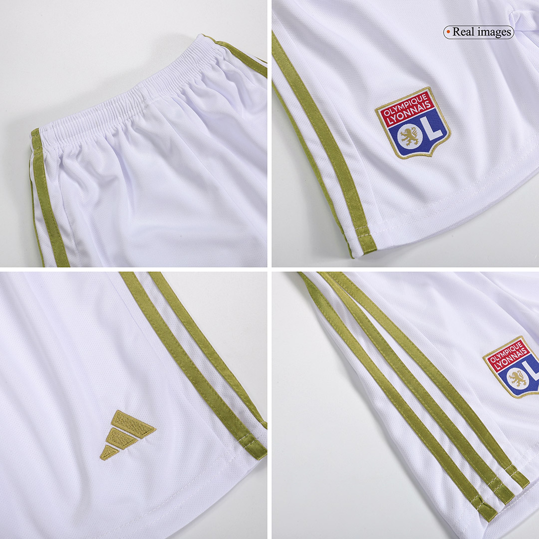 Kid's Olympique Lyonnais Home Jersey+Shorts 23/24 - Soccerfana