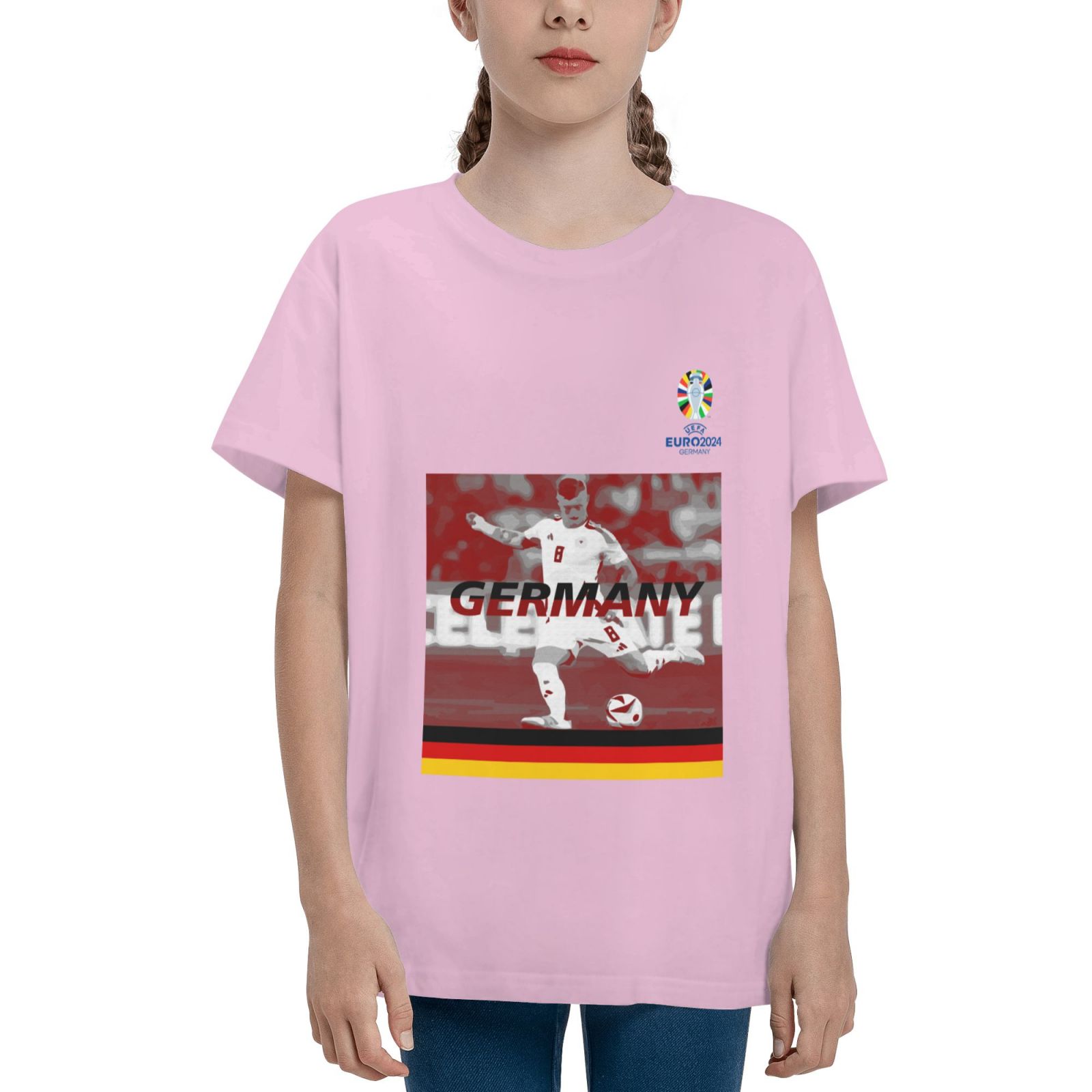 Kid's Germany EURO 2024 Teenage T-shirt TET1710 - Soccerfana