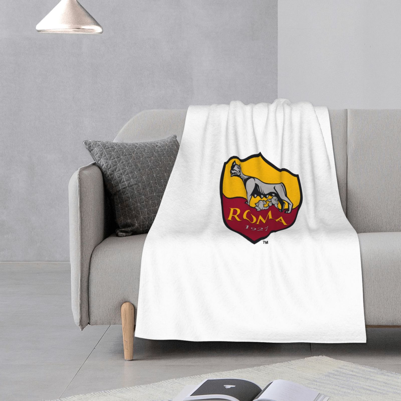AS Roma Flannel Blanket FLB1593 - Soccerfana