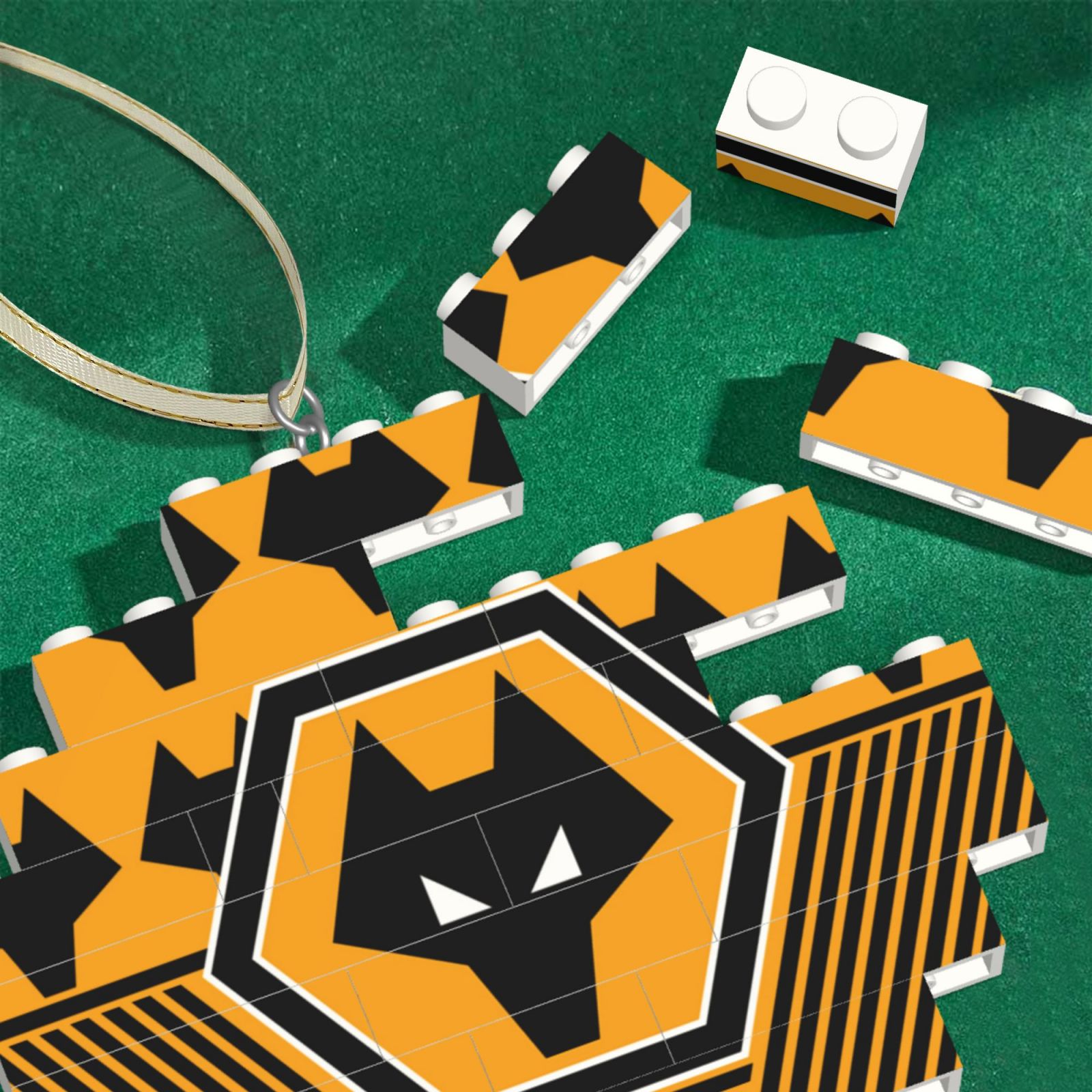 Wanderer Building Block Puzzle Ornament BBP2201 - Soccerfana