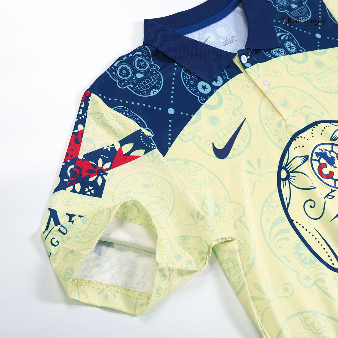 Club America Yellow Day of the Dead Jersey 23/24 - Soccerfana
