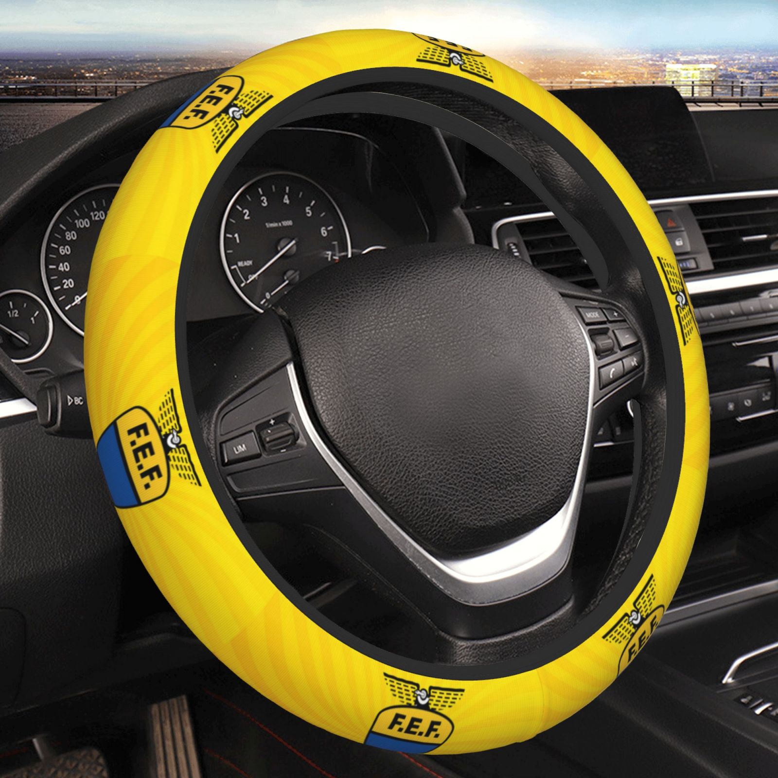 Ecuador Steering Wheel Cover ESW2374 - Soccerfana