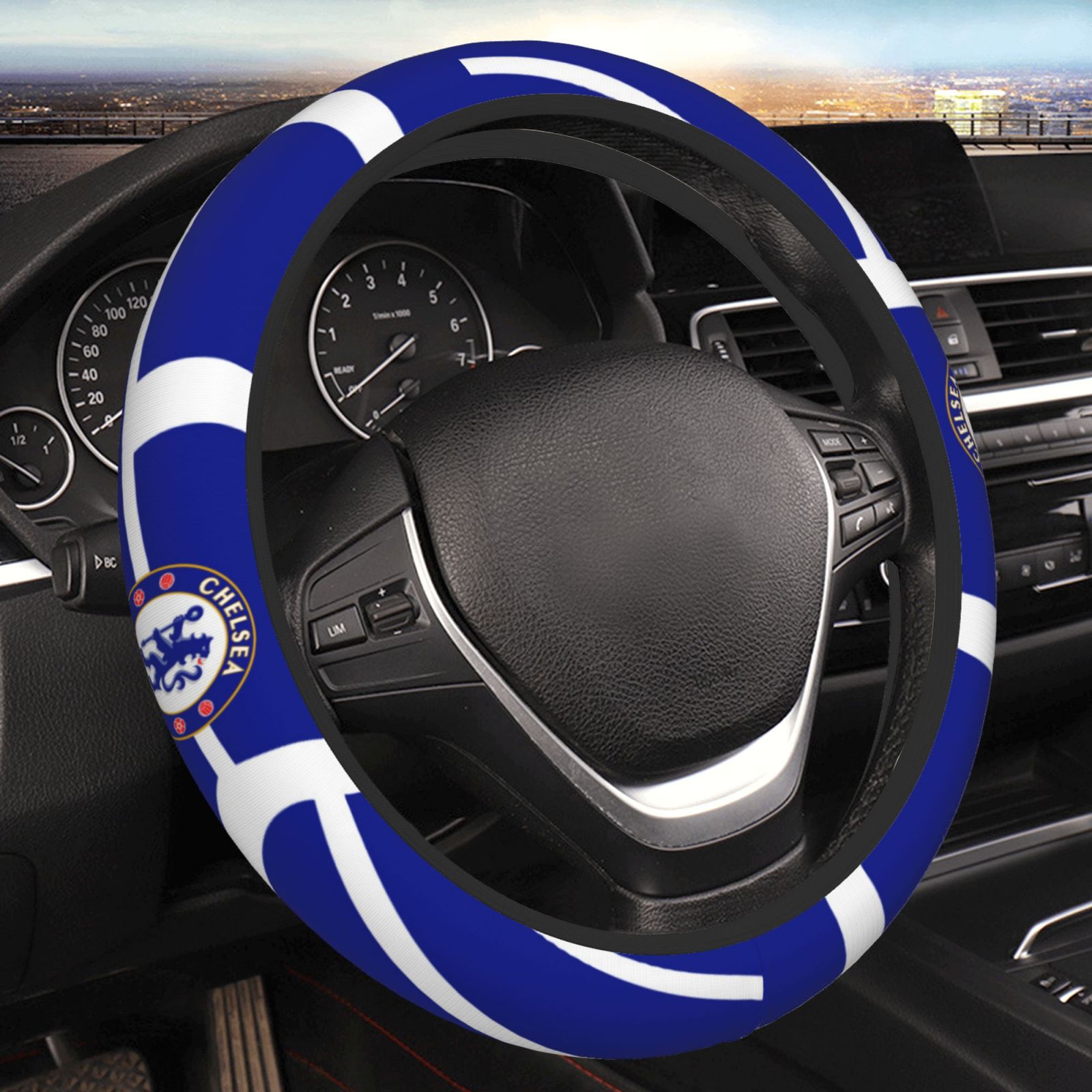 Chelsea Steering Wheel Cover ESW2438 - Soccerfana