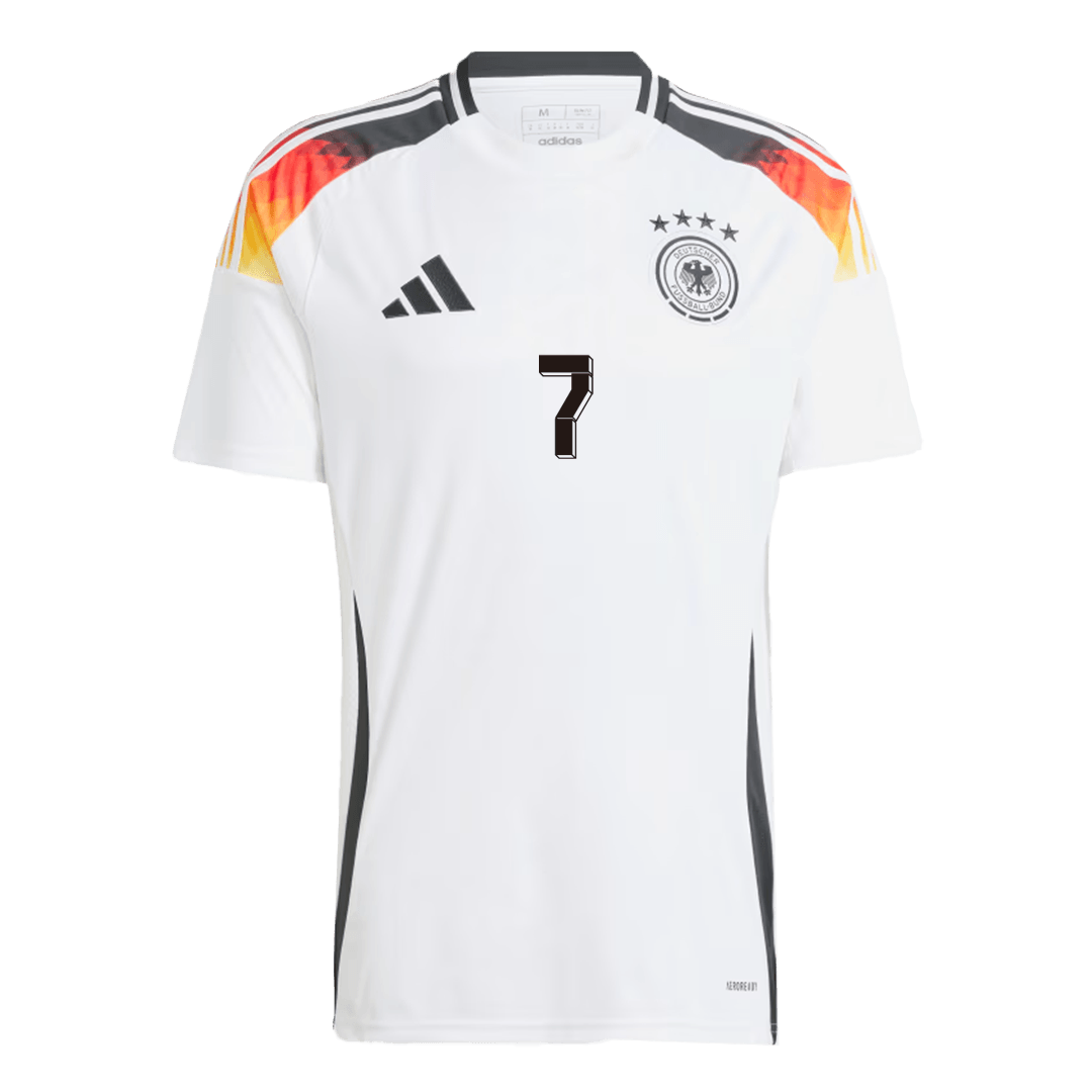 Kai Havertz #7 Germany Home Jersey EURO 2024 - Soccerfana