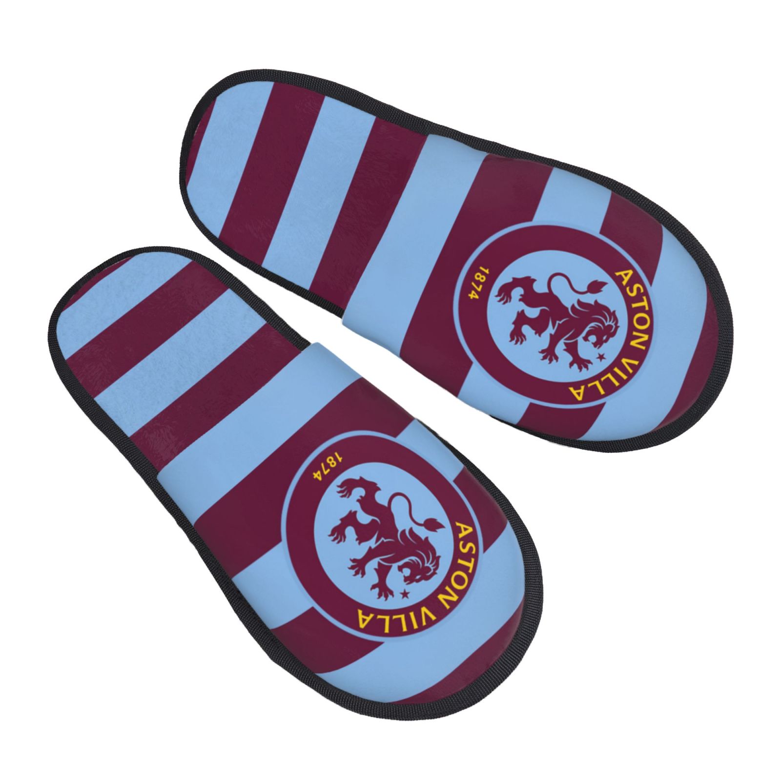 Aston Villa Cotton Slippers FSP2207 - Soccerfana