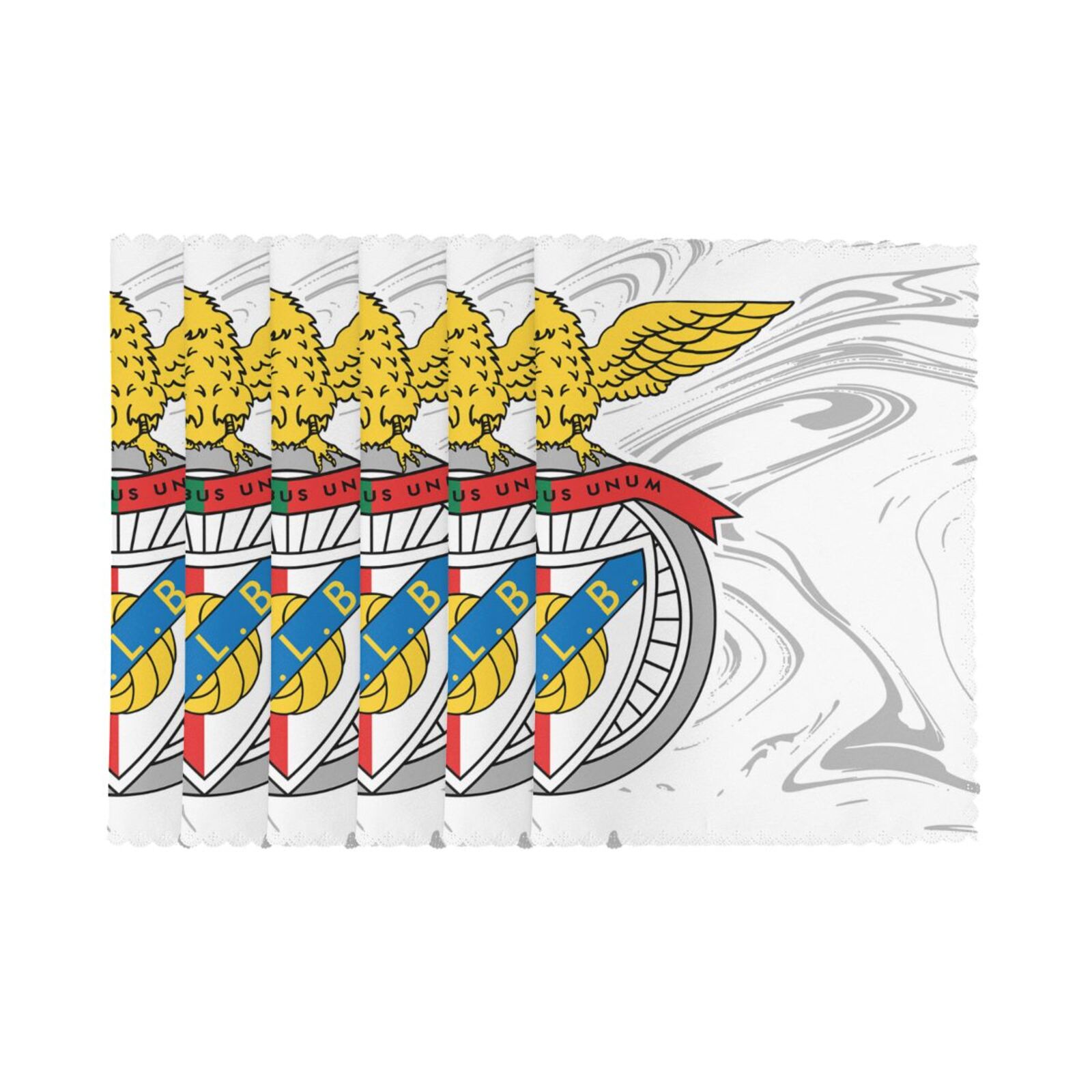 Benfica Placemat Set Of 6 PFD2056 - Soccerfana