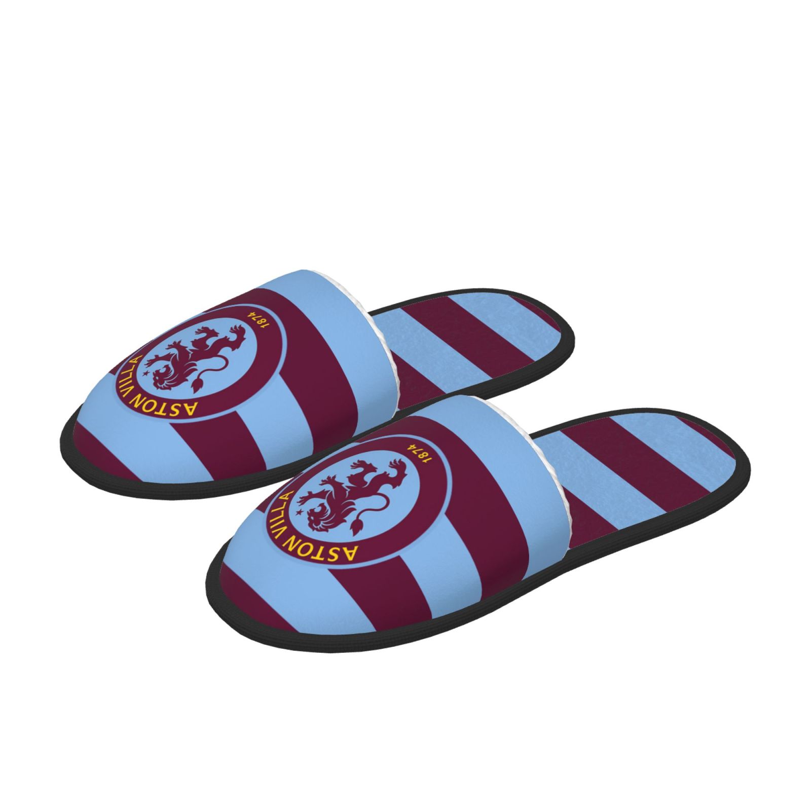 Aston Villa Cotton Slippers FSP2207 - Soccerfana
