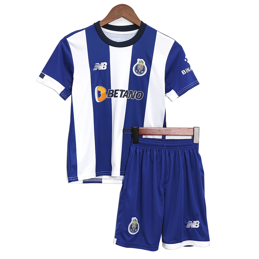 Kid's FC Porto Home Jersey+Shorts 23/24 - Soccerfana