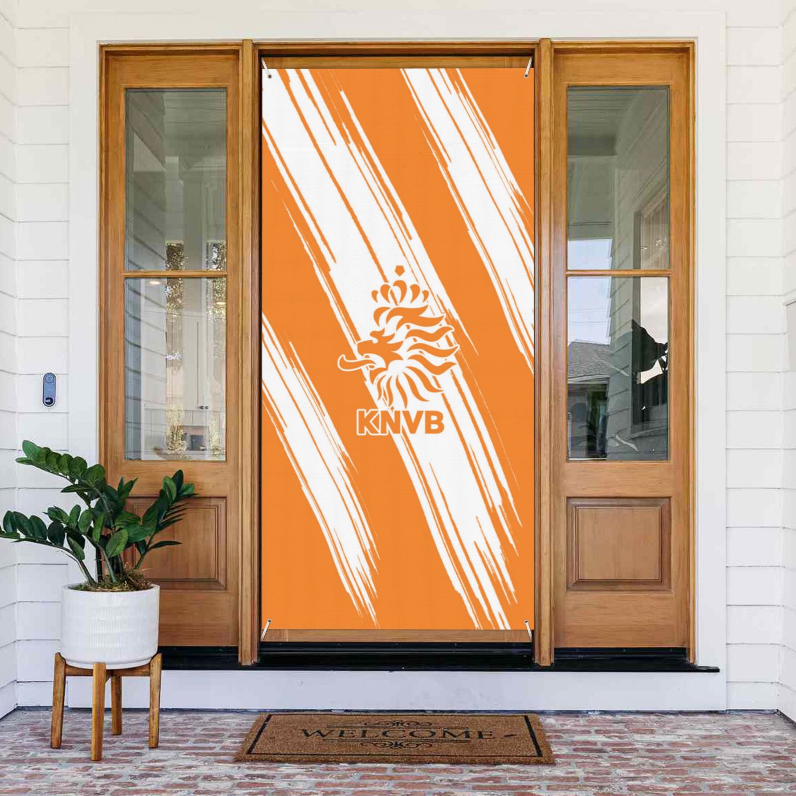 Netherlands Door Cover Decorated Banner DCB2796 - Soccerfana