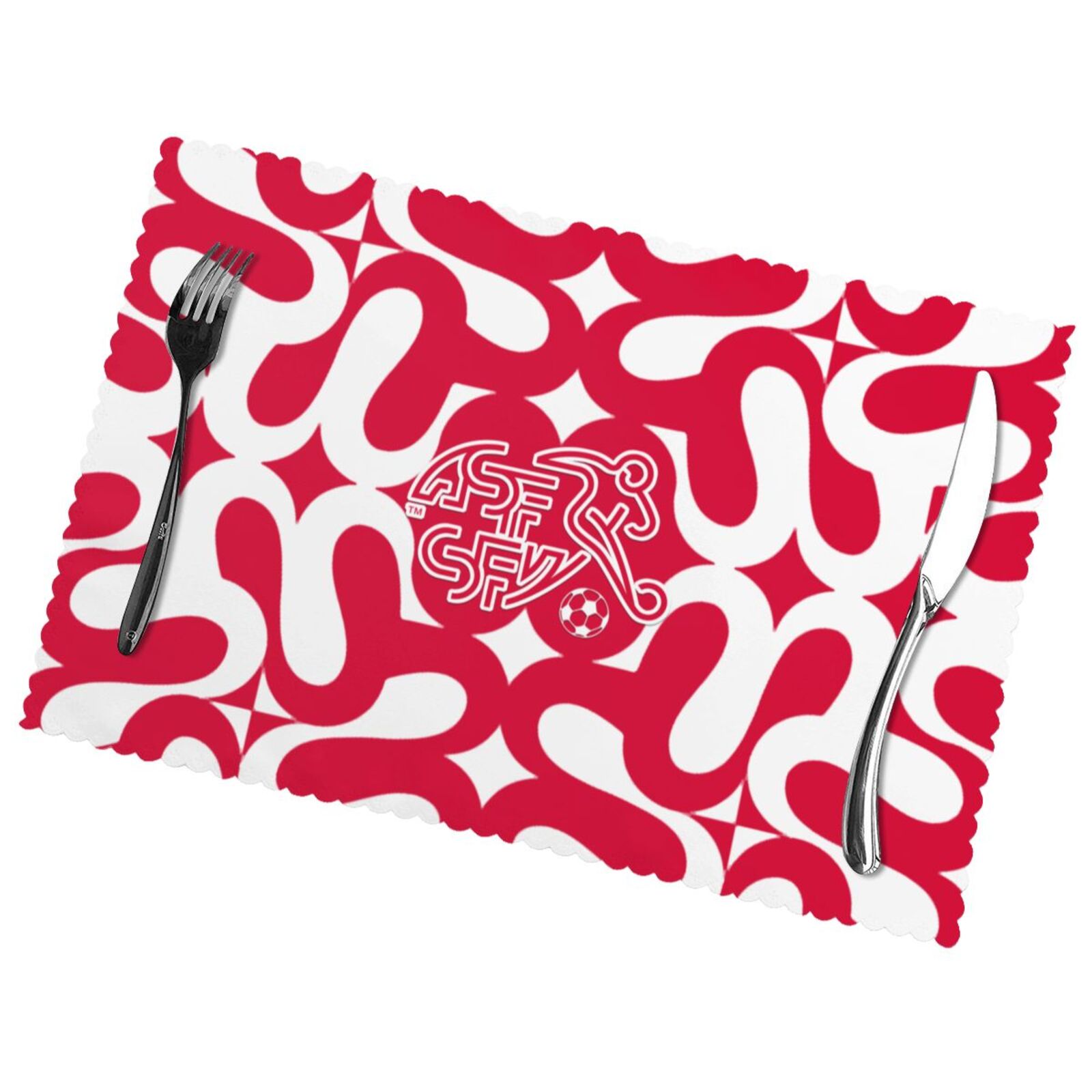 Switzerland Placemat Set Of 6 PFD2265 - Soccerfana