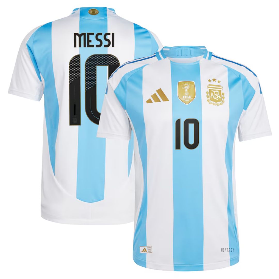 Lionel Messi #10 Argentina Player Version Home Jersey Copa America 2024 - Soccerfana