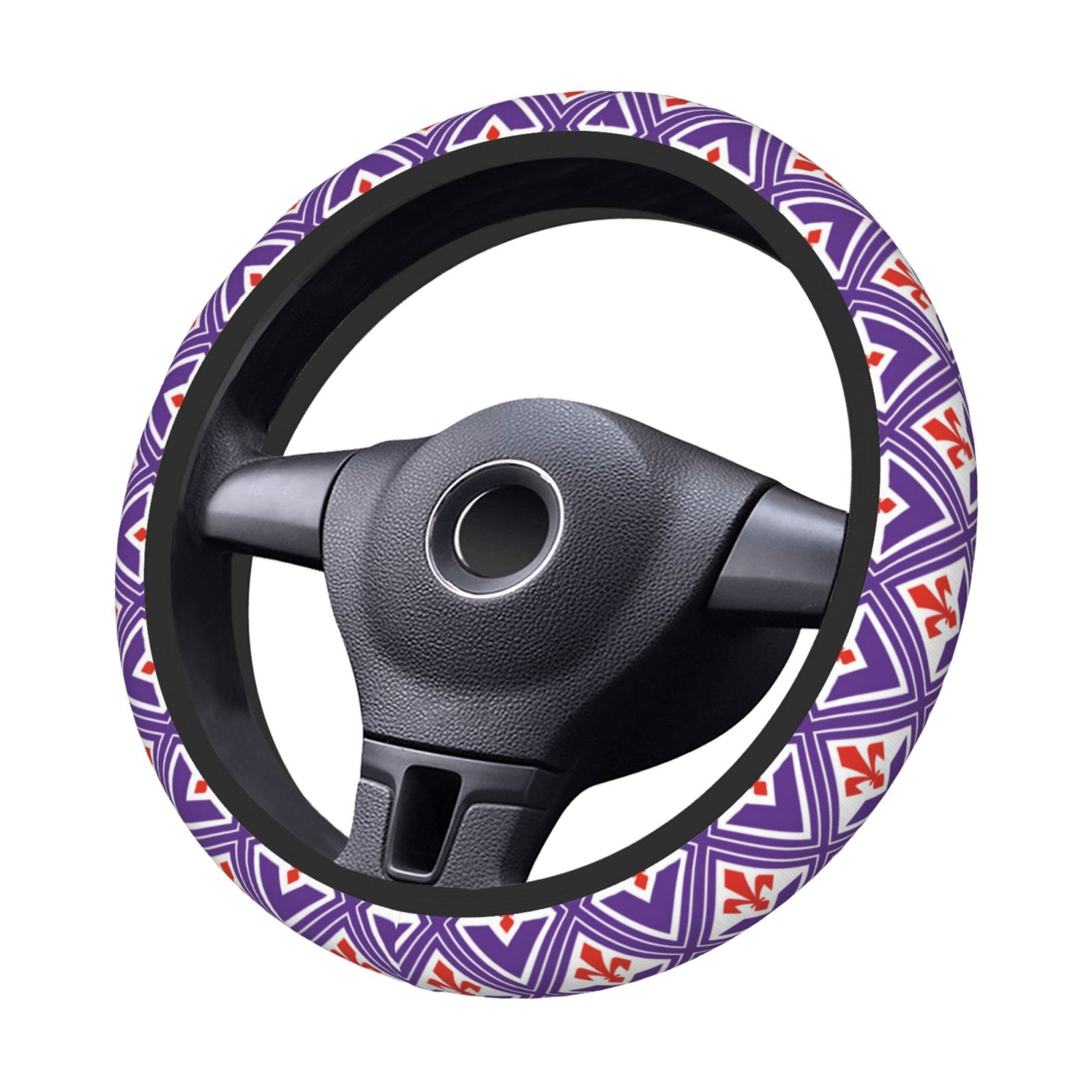 Fiorentina Steering Wheel Cover ESW2410 - Soccerfana