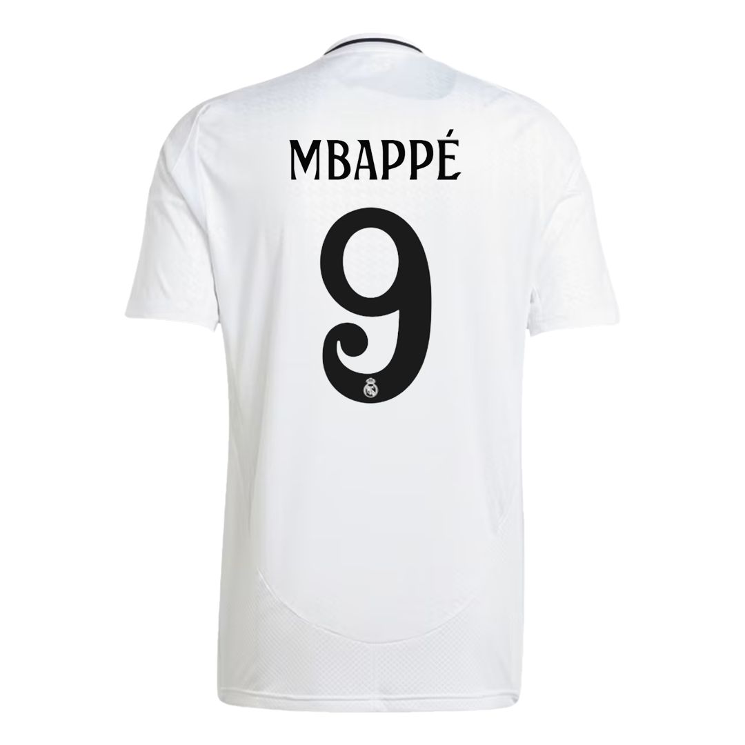 Kylian Mbappe #9 Real Madrid Home Jersey 2024/25 - Soccerfana