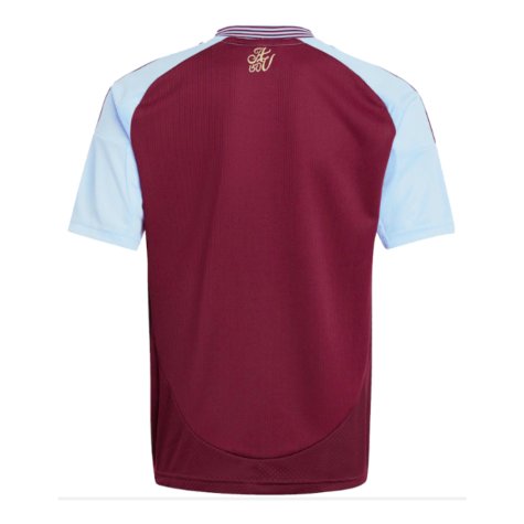 2024-2025 Aston Villa Home Shirt+Shorts (Kids) - Soccerfana