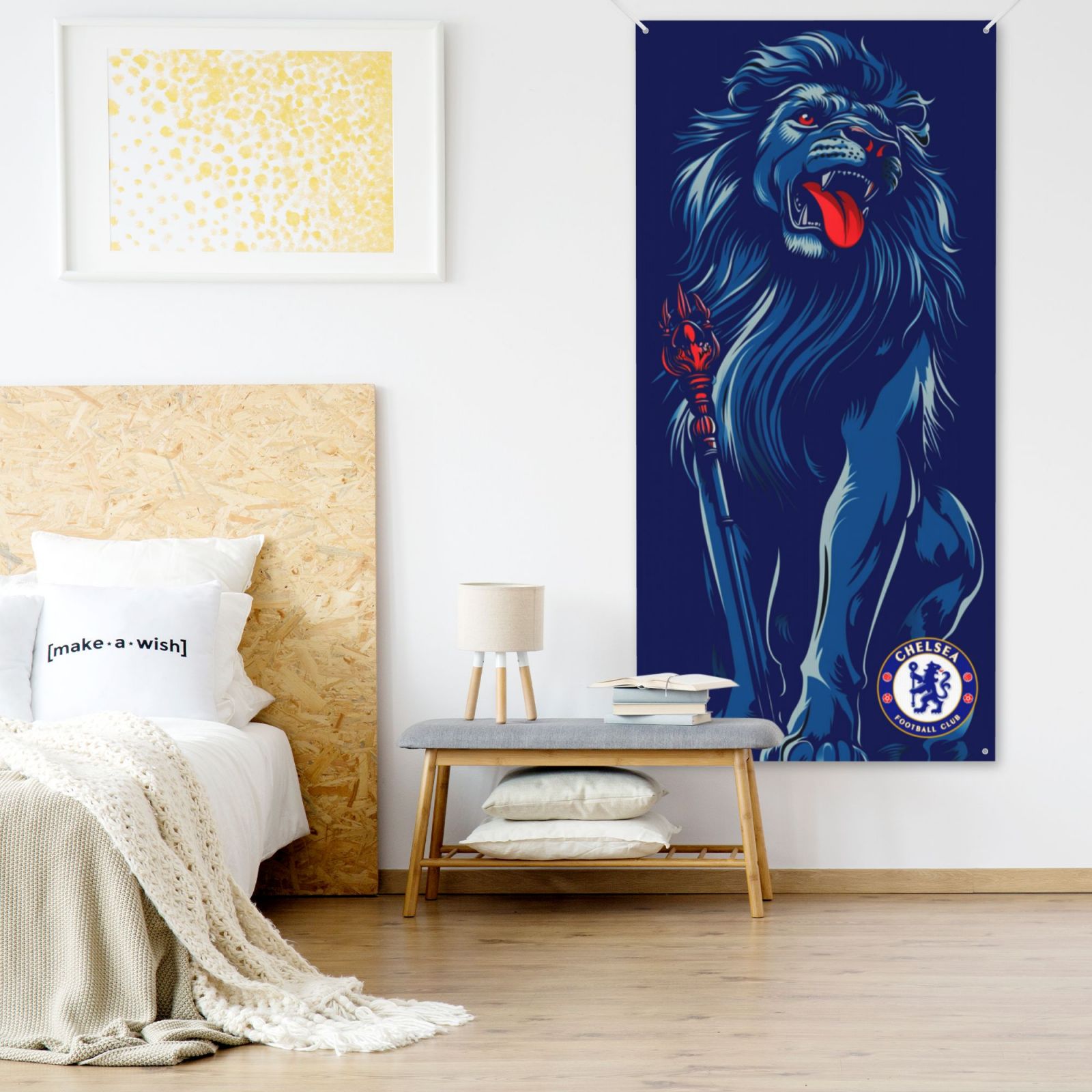 Chelsea Door Cover Decorated Banner DCB2804 - Soccerfana