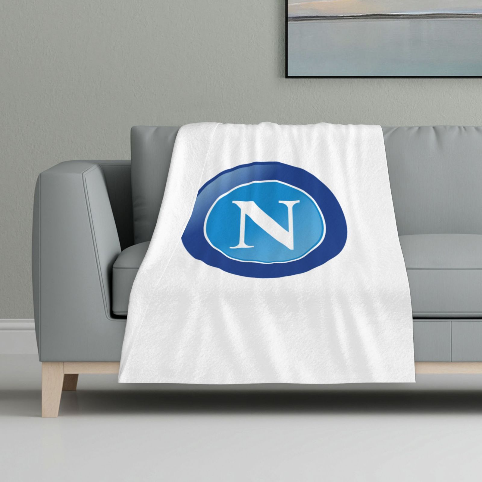 SSC Napoli Flannel Blanket FLB1585 - Soccerfana