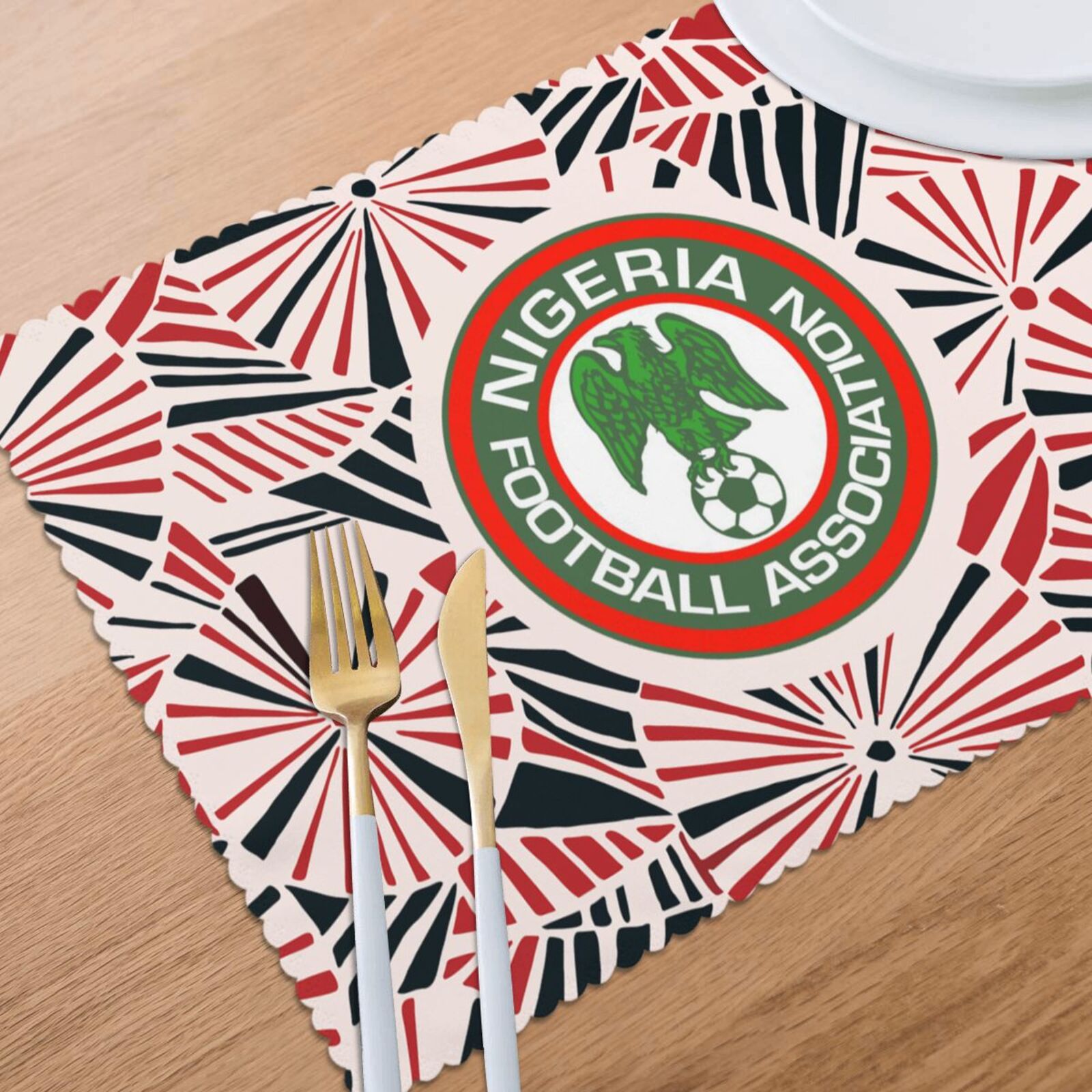 Nigeria Placemat Set Of 6 PFD2052 - Soccerfana