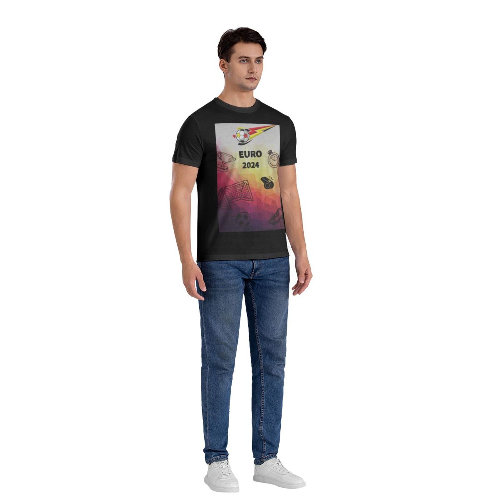 Men's Germany EURO 2024 Basic Short Sleeve T-Shirt BST1771 - Soccerfana