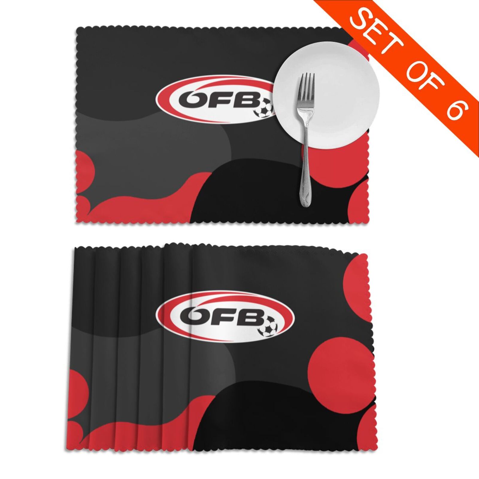 Austria Placemat Set Of 6 PFD2292 - Soccerfana