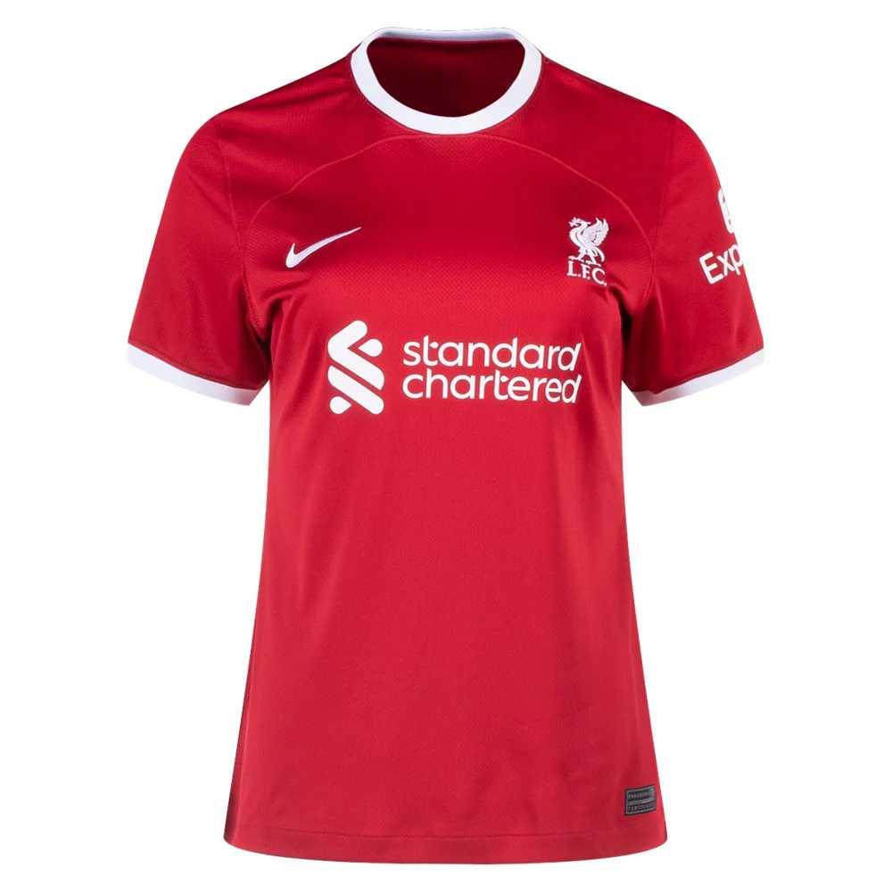 Women's Liverpool Home Jersey 23/24 - Soccerfana