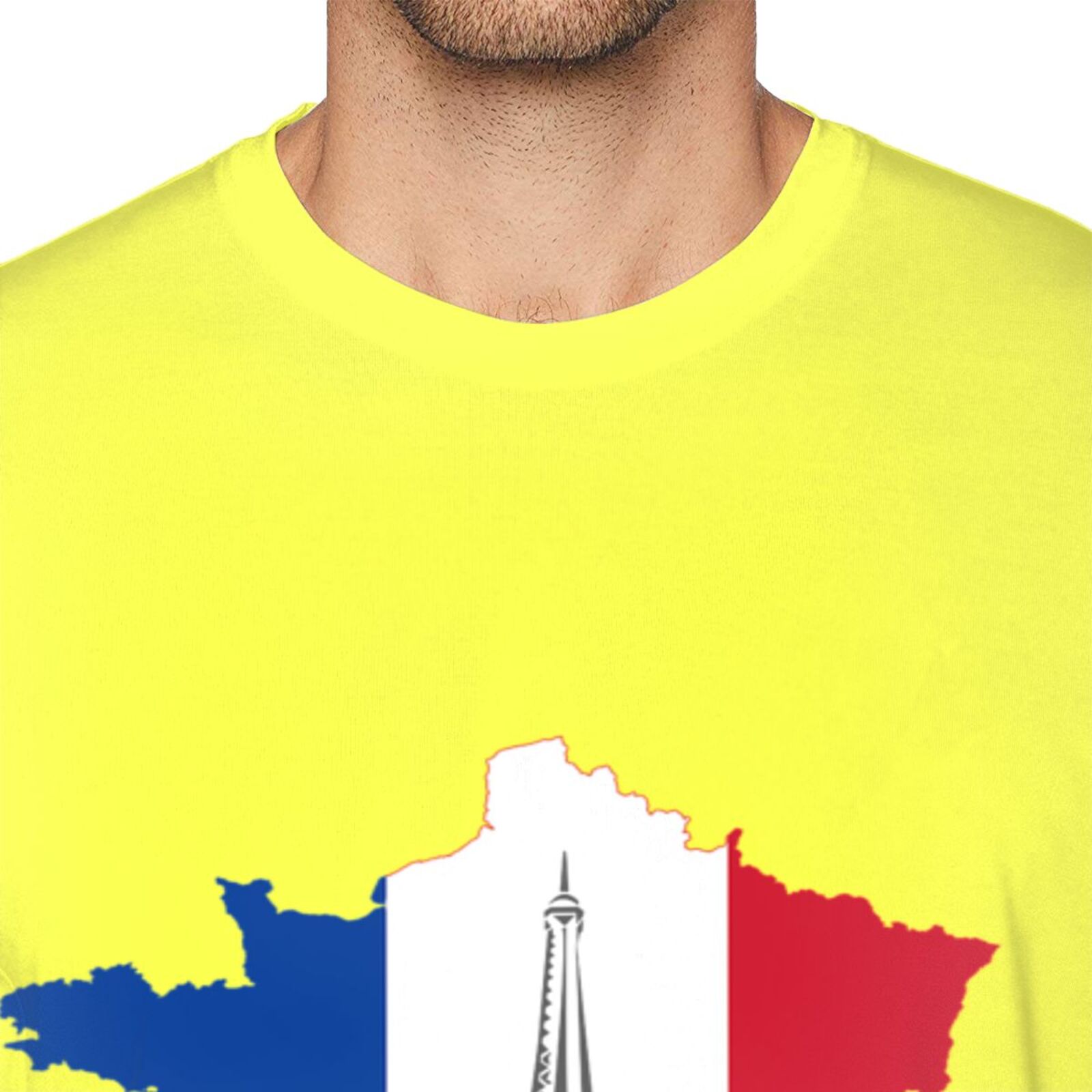 Men's France EURO 2024 Basic Short Sleeve T-Shirt BST1772 - Soccerfana