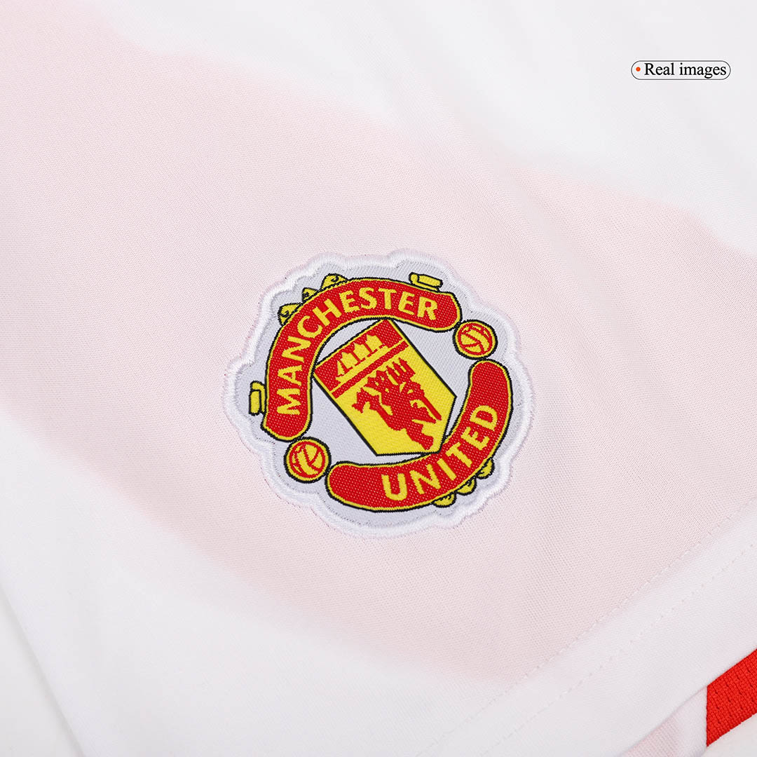 Manchester United Home Shorts 2024/25 - Soccerfana