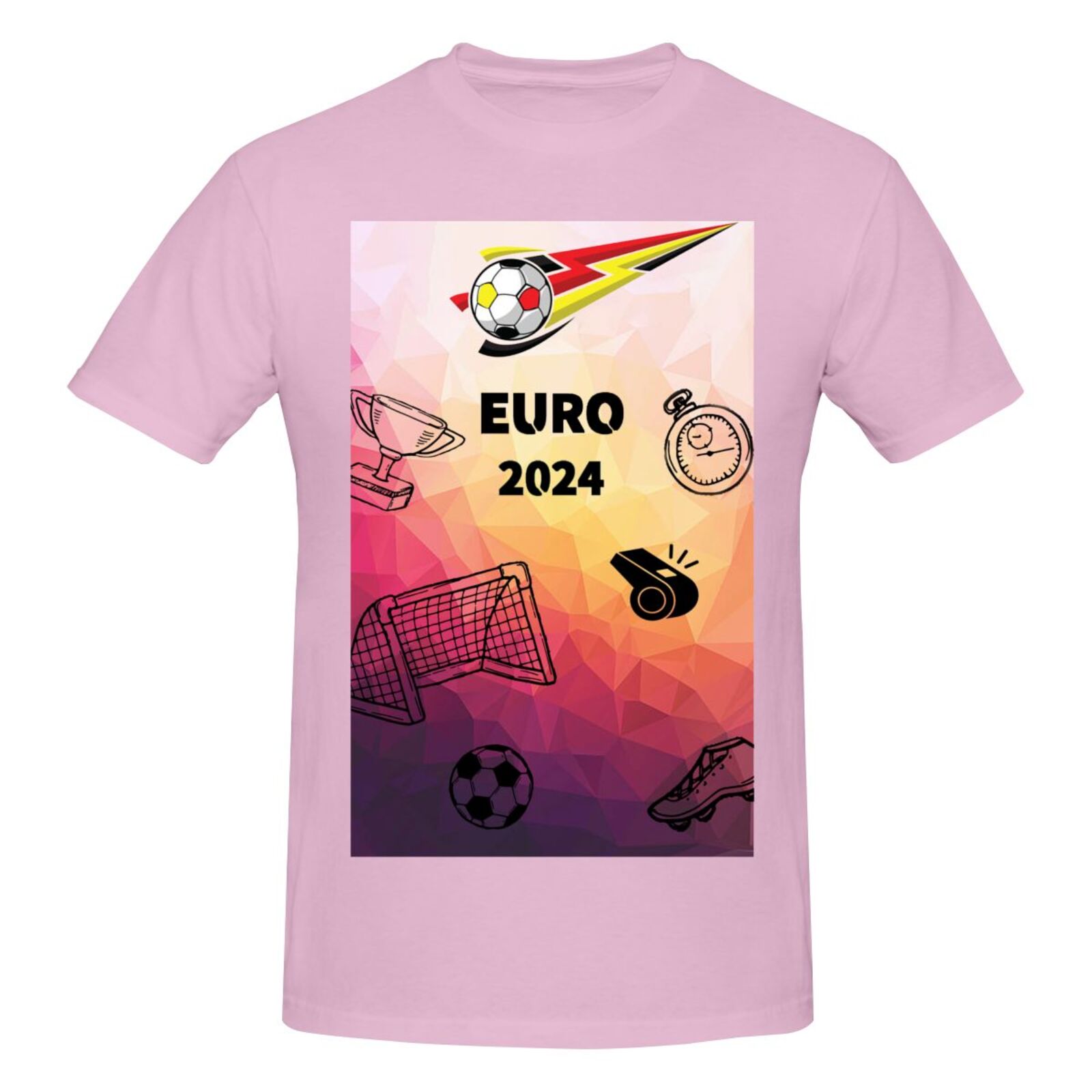 Men's Germany EURO 2024 Basic Short Sleeve T-Shirt BST1771 - Soccerfana