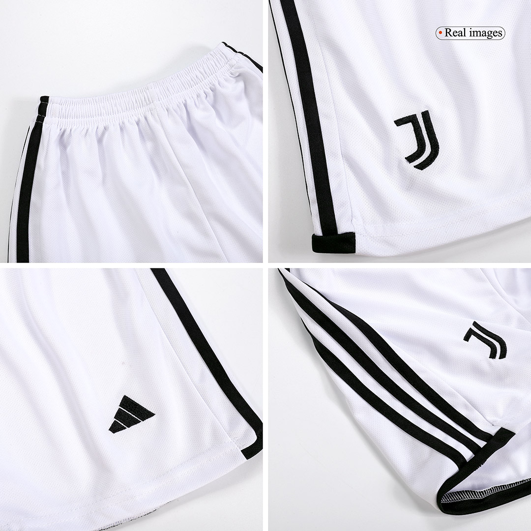 Kid's Juventus Away Jersey+Shorts 23/24 - Soccerfana