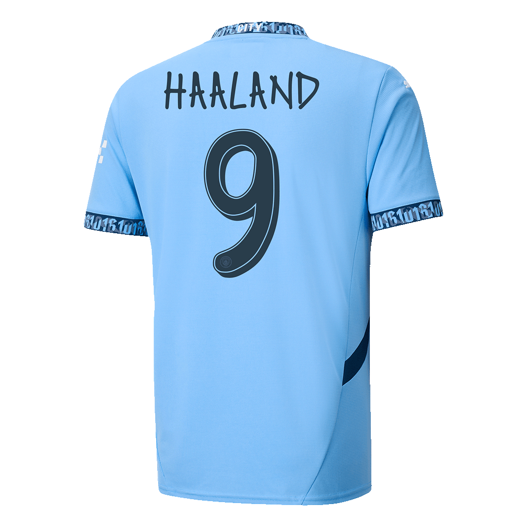 HAALAND #9 Manchester City Home Jersey 2024/25 - Soccerfana