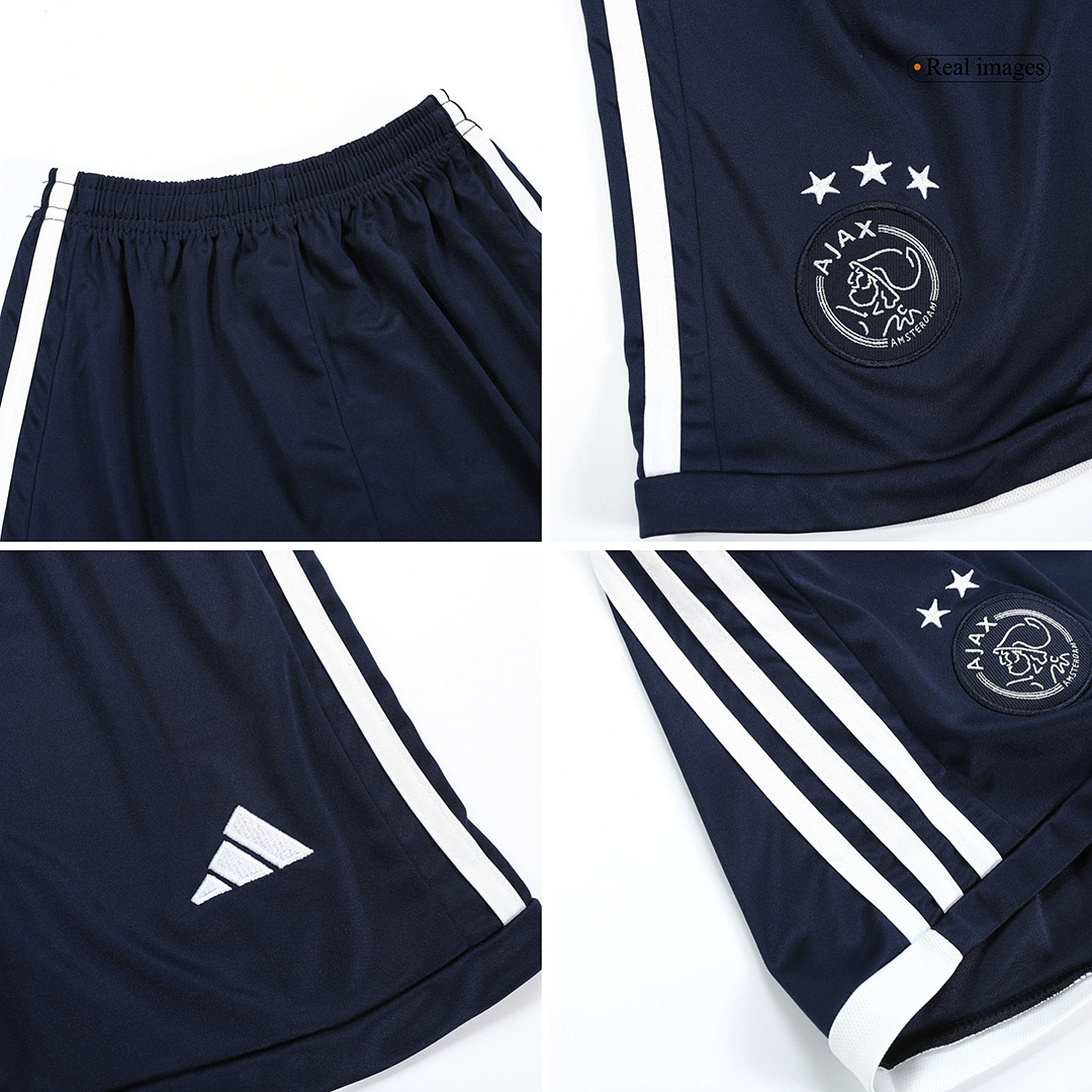 Kid's AJAX Away Jersey+Shorts 23/24 - Soccerfana